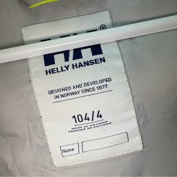 Helly Hansen Girls 4T K Vision Puffy Jacket Light Purple Puffer Insulated Coat - Picture 6 of 8